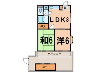 ハピリ－の物件間取画像